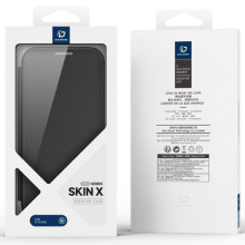 Чехол-книжка Dux Ducis Skin X Pro with MagSafe для Apple iPhone 16e (6.1") – Черный
