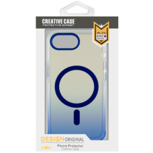 Чехол TPU+PC Phantom with MagSafe для Apple iPhone 16e (6.1") – Голубой