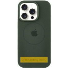 Чехол Silicone Case Full Protective (AA) V2 with MagSafe для Apple iPhone 16e (6.1") – Зеленый