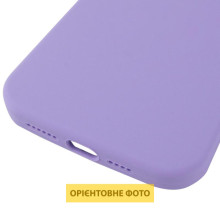 Чехол Silicone Case (AA) Logo with MagSafe для Apple iPhone 16e (6.1") – Сиреневый