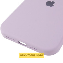 Чехол Silicone Case (AA) Logo with MagSafe для Apple iPhone 16e (6.1") – Сиреневый