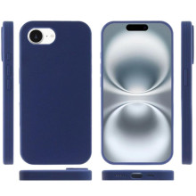 Чехол Silicone Case Full Protective (AA) NO LOGO для Apple iPhone 16e (6.1") – Синий