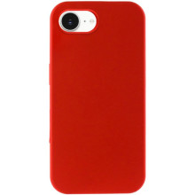 Чехол Silicone Case Full Protective (AA) NO LOGO для Apple iPhone 16e (6.1") – Красный