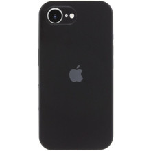Чохол Silicone Case Full Camera Protective (AA) для Apple iPhone 16e (6.1") – Чорний