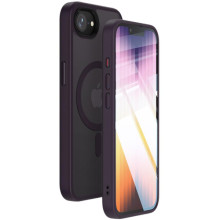 Чехол Ummi Colorful with MagSafe для Apple iPhone 16e (6.1") – Темно-Фиолетовый