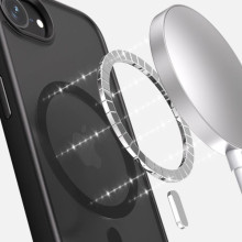 Чехол Ummi Colorful with MagSafe для Apple iPhone 16e (6.1") – Черный