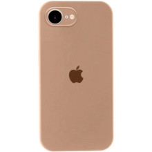 Чохол Silicone Case Full Camera Protective (AA) для Apple iPhone 16e (6.1") – Бежевий
