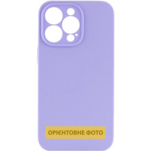 Чехол Silicone Case Full Camera Protective (AA) NO LOGO для Apple iPhone 16e (6.1") – Сиреневый