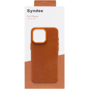Чохол Syndee with MagSafe для Apple iPhone 16e / 17e (6.1") – Гірчичний