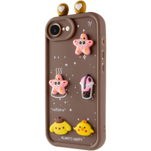 Чохол TPU Toys Case with Ears для Apple iPhone 16e / 17e (6.1")