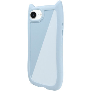 Чехол TPU GETMAN Cat with straps для Apple iPhone 16e / 17e (6.1") – Blue
