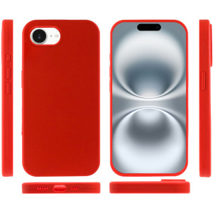 Чохол Silk Full Protective (AA) NO LOGO для Apple iPhone 16e / 17e (6.1") – Червоний