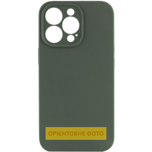 Чехол Silk Full Camera Protective (AA) NO LOGO для Apple iPhone 16e / 17e (6.1") – Зеленый