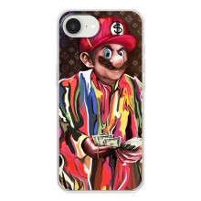 Брендновые Чехлы для iPhone 16е - (PREMIUMPrint) (Mario LV)