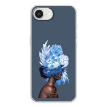 Чехлы (ART) Цветы на iPhone 16е (VPrint) (Цветы на голове)