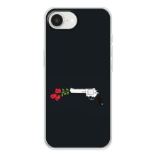Чехлы (ART) Цветы на iPhone 16е (VPrint) (Неожиданные цветы)