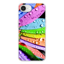 Чехлы (ART) Цветы на iPhone 16е (VPrint) (Семицветик)