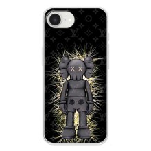 Чехлы для iPhone 16е - Bearbrick Louis Vuitton (PREMIUMPrint) (Bearbrick LV)