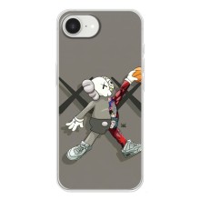 Чехлы для iPhone 16е - Bearbrick Louis Vuitton (PREMIUMPrint) (Беарбрик Джордан)