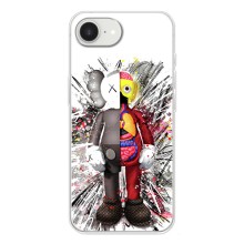 Чехлы для iPhone 16е - Bearbrick Louis Vuitton (PREMIUMPrint) (Беарбрик)