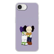 Чехлы для iPhone 16е - Bearbrick Louis Vuitton (PREMIUMPrint) (Дружба Беарбрик)