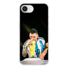 Чехлы для iPhone 16е (Leo чемпион) (AlphaPrint) (Кубок Месси)