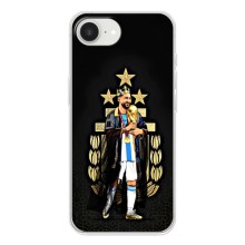 Чохли для iPhone 16е (Leo чемпіон) (AlphaPrint) (Мессі Король)