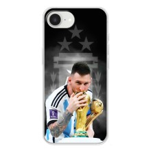 Чехлы для iPhone 16е (Leo чемпион) (AlphaPrint) (Месси Чемпион)