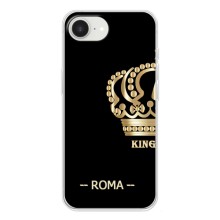 Чехлы для iPhone 16е (VPrint) - Футбольные клубы (Roma)