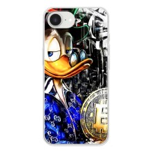 Чехлы для Айфон 16е - Scrooge MagDag (PREMIUMPrint) (Биткойн Скрудж)