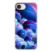 Чохли КОСМОС  на iPhone 16е – Сині планети