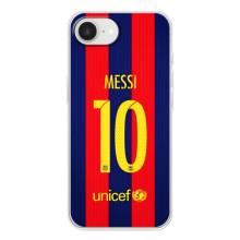 Чехлы Месси для iPhone 16е (AlphaPrint) (Messi Barca 10)