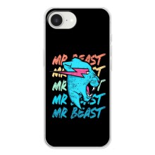Чехлы Мистер Бист для Айфон 16е (logo Mr beast)