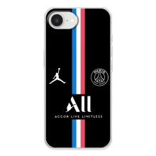 Чехлы PSG для iPhone 16е (AlphaPrint) (футболка ПСЖ)