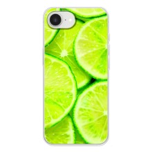 Чехлы с Фруктами для iPhone 16е (VPrint) (Лайм)
