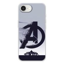 Чехлы с героями Марвел iPhone 16е (VPrint)