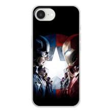 Чехлы с героями Марвел iPhone 16е (VPrint)