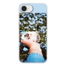 Чохли з зображенням різних тварин на iPhone 16е (Їжачок в руці)