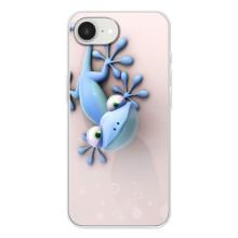 Чохли з зображенням різних тварин на iPhone 16е (Геккон)