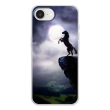 Чохли з зображенням різних тварин на iPhone 16е (Кінь)