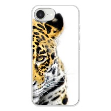 Чехлы с картинками животных iPhone 16е (Леопард)