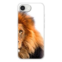 Чехлы с картинками животных iPhone 16е (Лев грива)