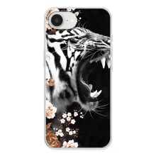 Чехлы с картинками животных iPhone 16е (Стильный ТИГР)