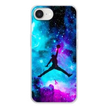 Чехлы для iPhone 16е - с картинкой JORDAN (AlphaPrint) (Яркий Джордан)