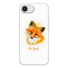 Чехлы с картинкой Лисички для iPhone 16е (VPrint) (Девочка Лиса)