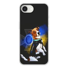 Чехлы с картинкой собаки Патрон для iPhone 16е (AlphaPrint) (Патрон собачка)