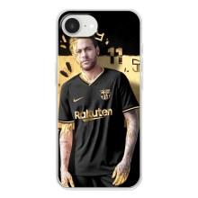 Силиконовый Чехол iPhone 16е – Gold Neymar