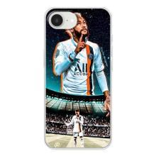 Силиконовый Чехол iPhone 16е – Неймар ПСЖ