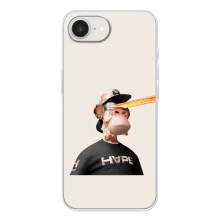 Чехлы с Обезьянами NFT для iPhone 16е (AlphaPrint) (обезьяна NFT в очках)