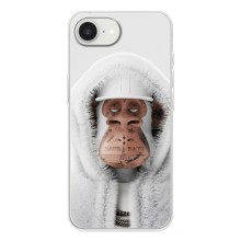 Чехлы с Обезьянами NFT для iPhone 16е (AlphaPrint) (обезьяна NFT в тату)